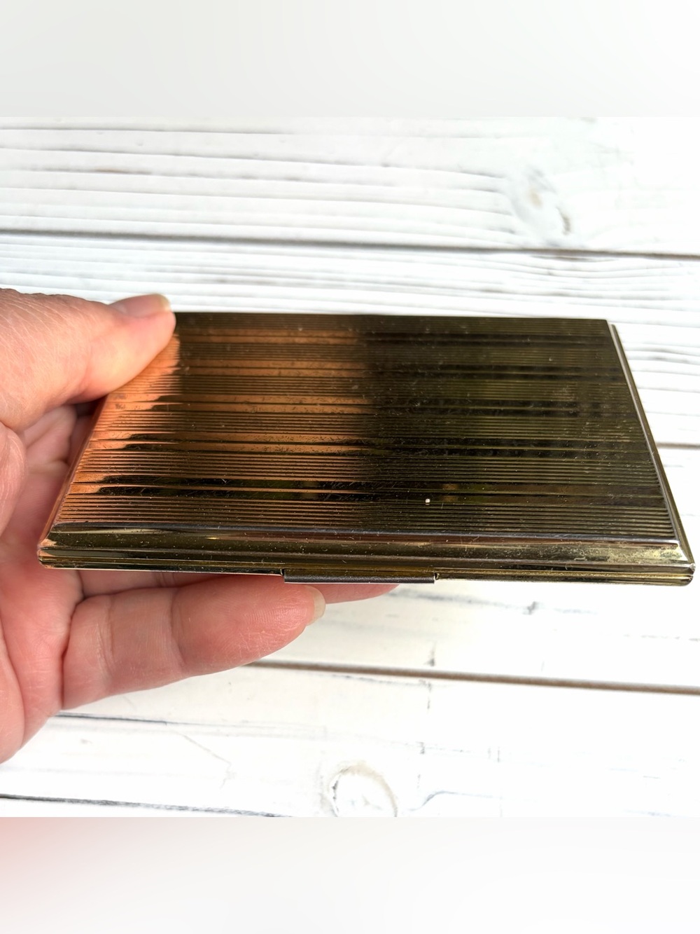 Vintage Evans Gold tone MCM cigarette case